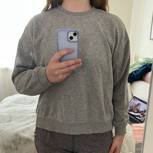 grey H&M crewneck